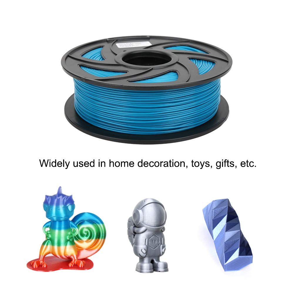 Cyan PLA Printer Filament 1.75mm 1KG Long Filament Printing Material for 3D Printer