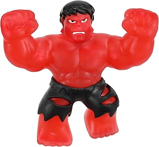 Heroes of Goo Jit Zu Goo Shifters Marvel Stretchy Hero Red Smash Hulk. Super Mushy Marvel 4.2" Toy Figure. Crush The Core! Transform The Color of The Goo! Stretches Up to 3X Its Size