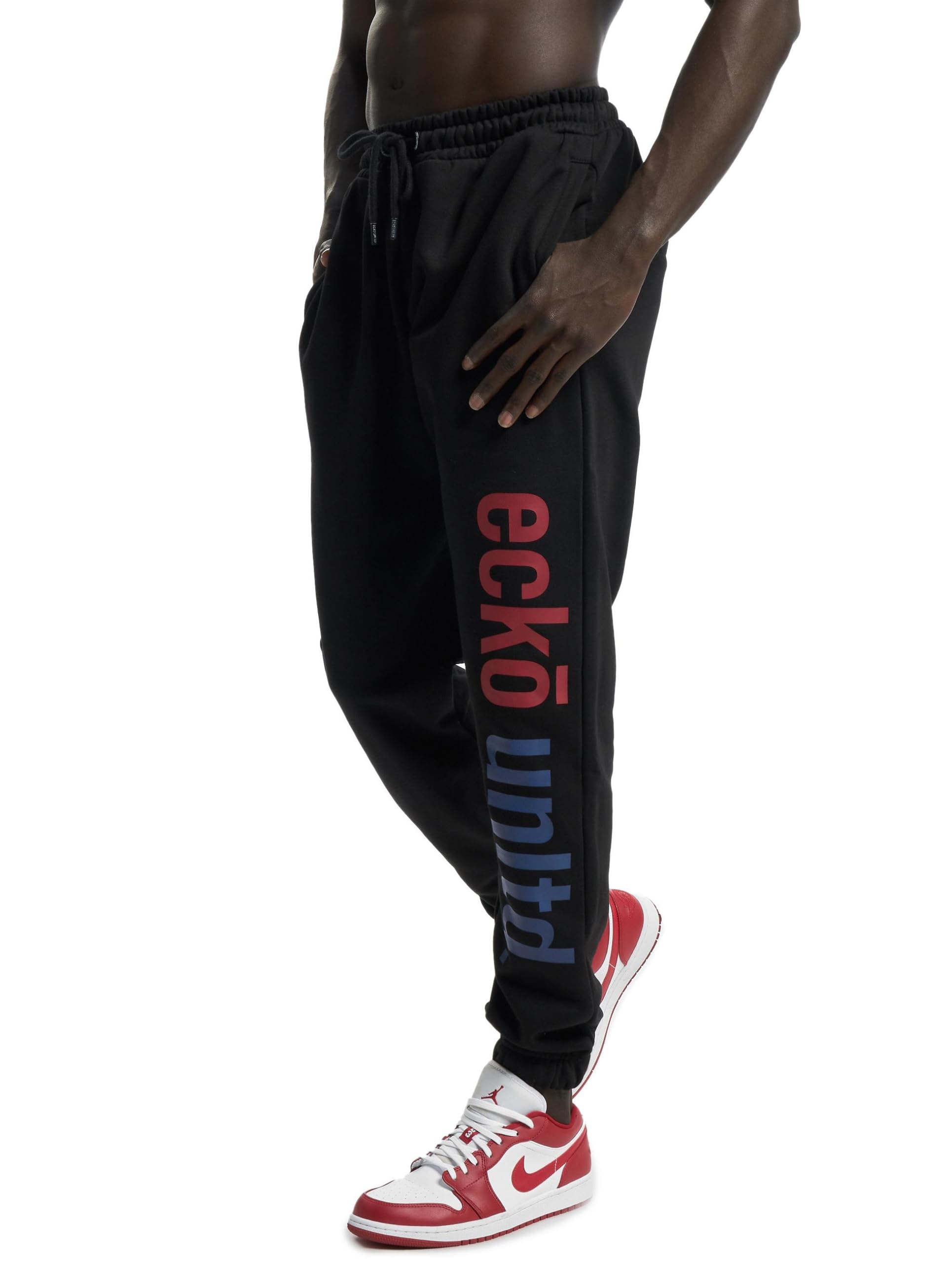 Ecko Unltd. - Herren Sweatpant Jogginghose Sporthose | Grande | L, Black (Schwarz)