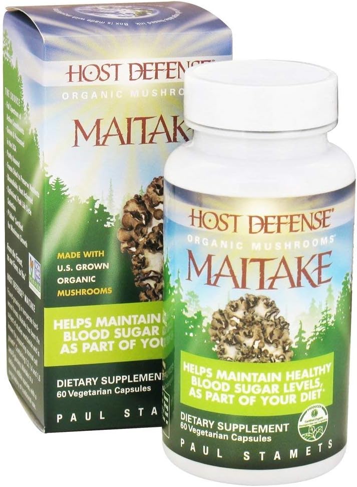 Host Defense, Maitake Cellular Support, 60 Count