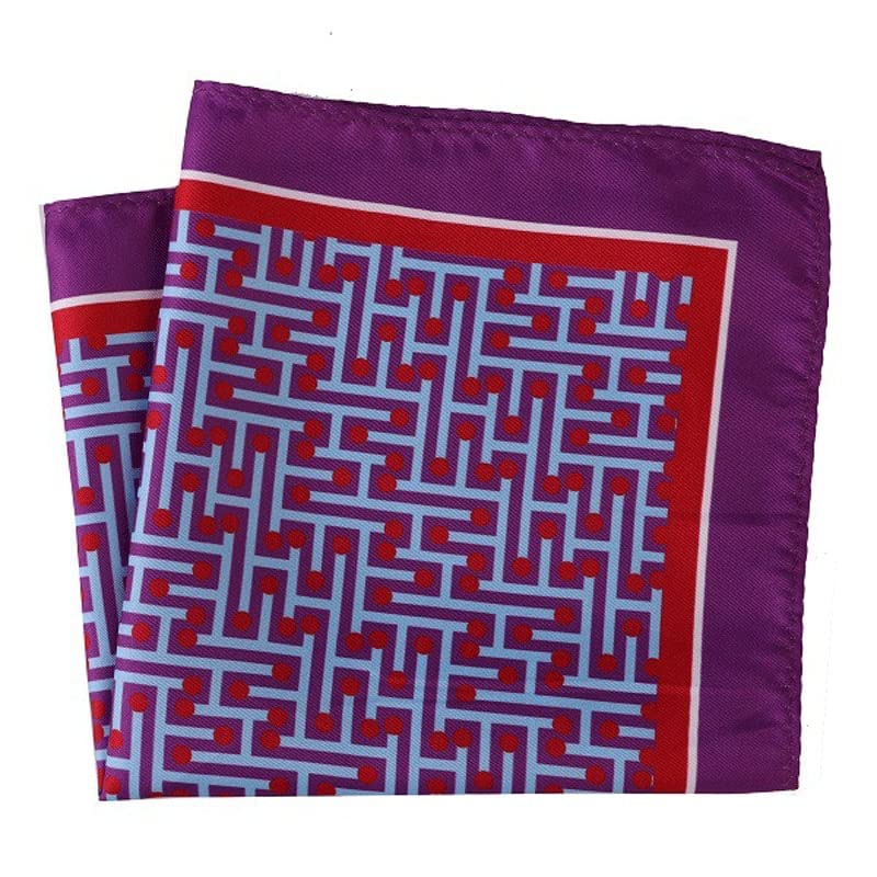 Mouchoir de poche haut de gamme serviette carrée pour costume de gentleman - 6