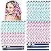 Produktbild 36-teiliges Haar-Lockenwickler-Styling-Kit Wasserwellen-Lockenwickler Keine Hitze Spirale Migic-Lockenwickler-Rollen für die meisten Arten von Frisuren mit 5-teiligen Styling-Haken (25 cm, 50 cm)