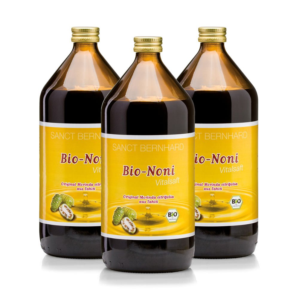Sanct Bernhard Bio-Noni-Vitalsaft | 3x1 Liter