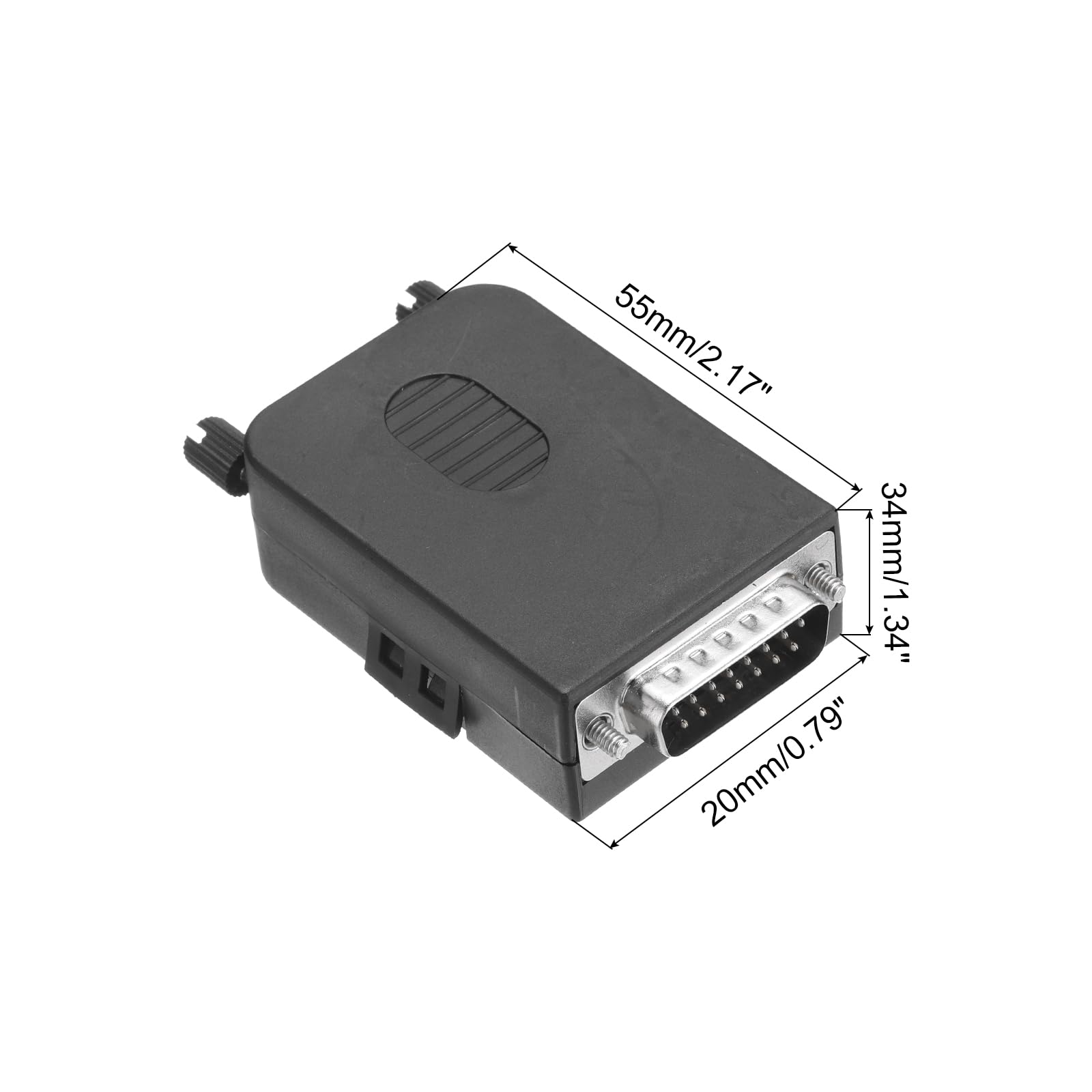 USB To DB9 Female 9 Pin Solderless Terminal Block Uxcell DB9 Male D-sub ...