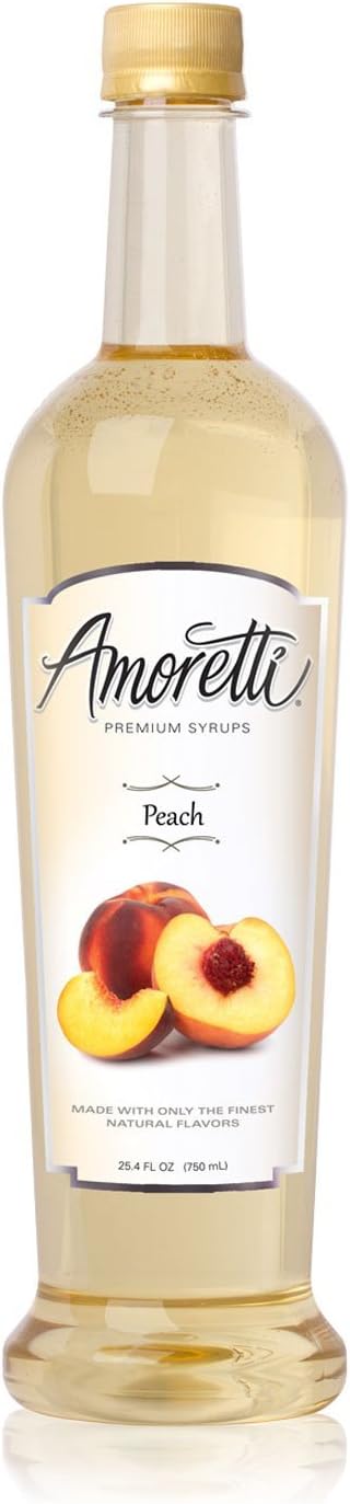 Premium Syrup, Peach, 25.4 Ounce