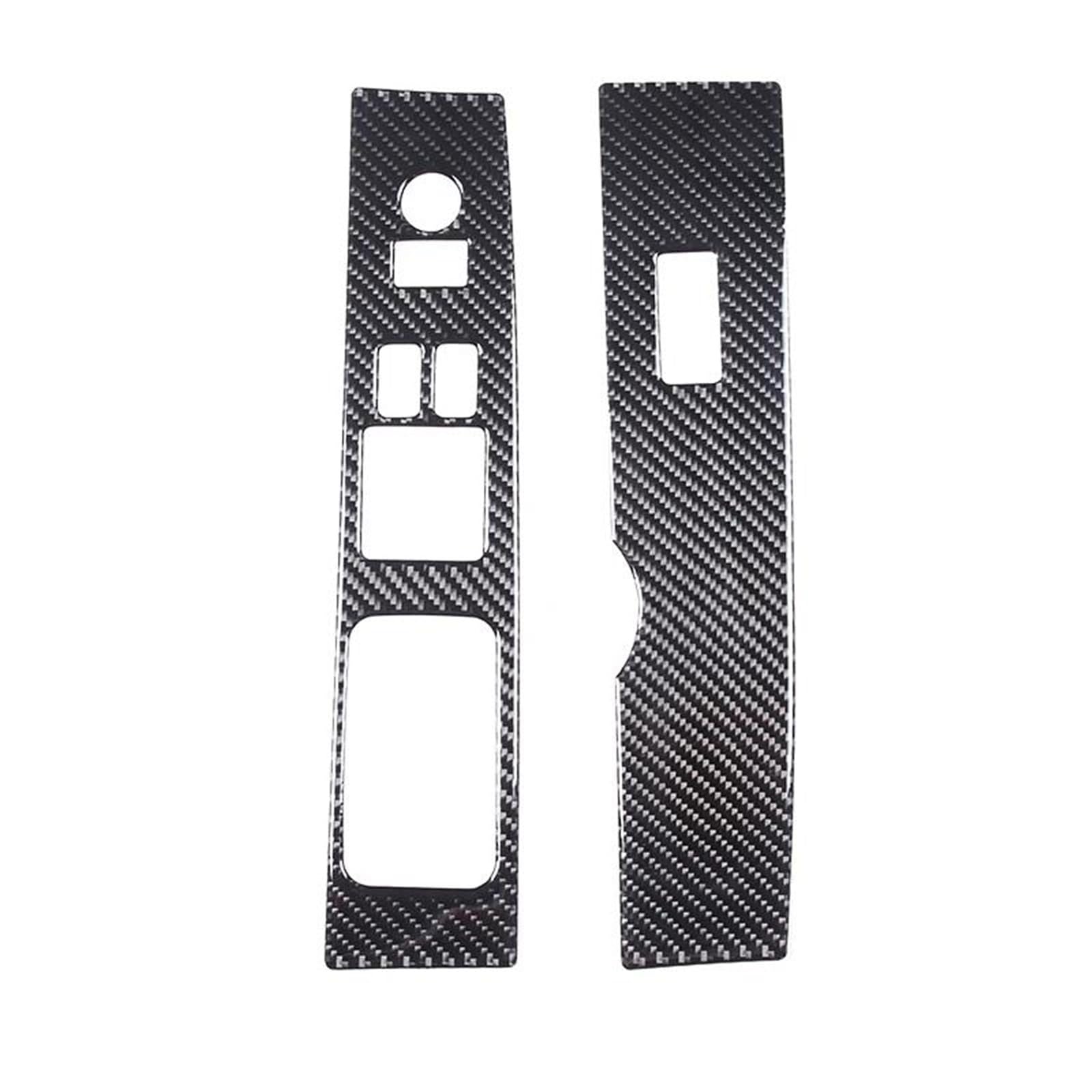 for Nissan 350Z Z33 2003-2006 Car Glass Lift Decorative Frame Sticker Soft Window Frame Accessories LIANGYIMEI(for RHD)