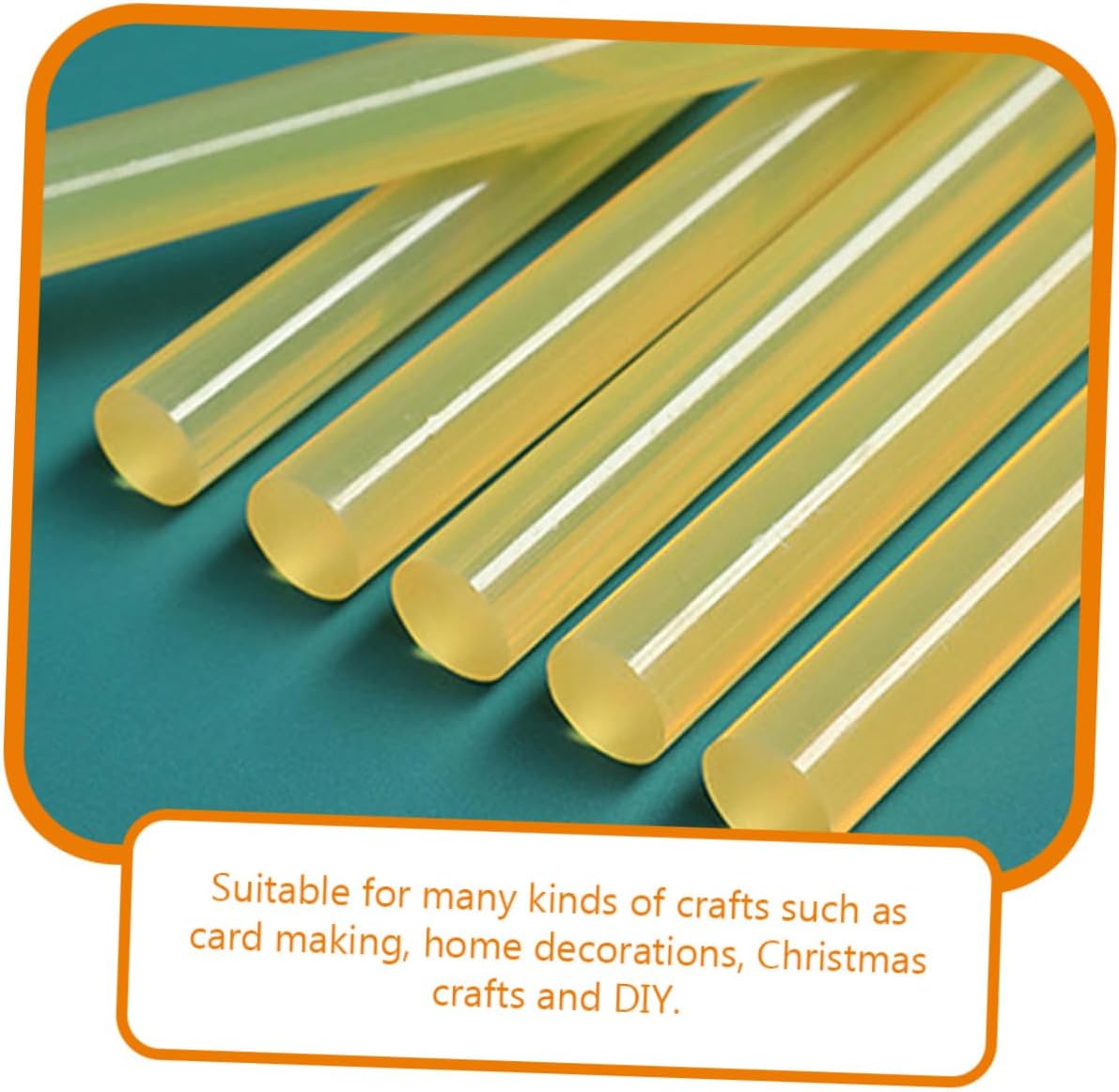 OSALADI Hot Glue Stick High Adhesion Craft Glue Stick for DIY Projects for Home Repairs Decorations