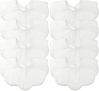 Vista 1 de Baberos de muselina para bebés, baberos para babero de dentición para bebé niña o niño de muselina de algodón