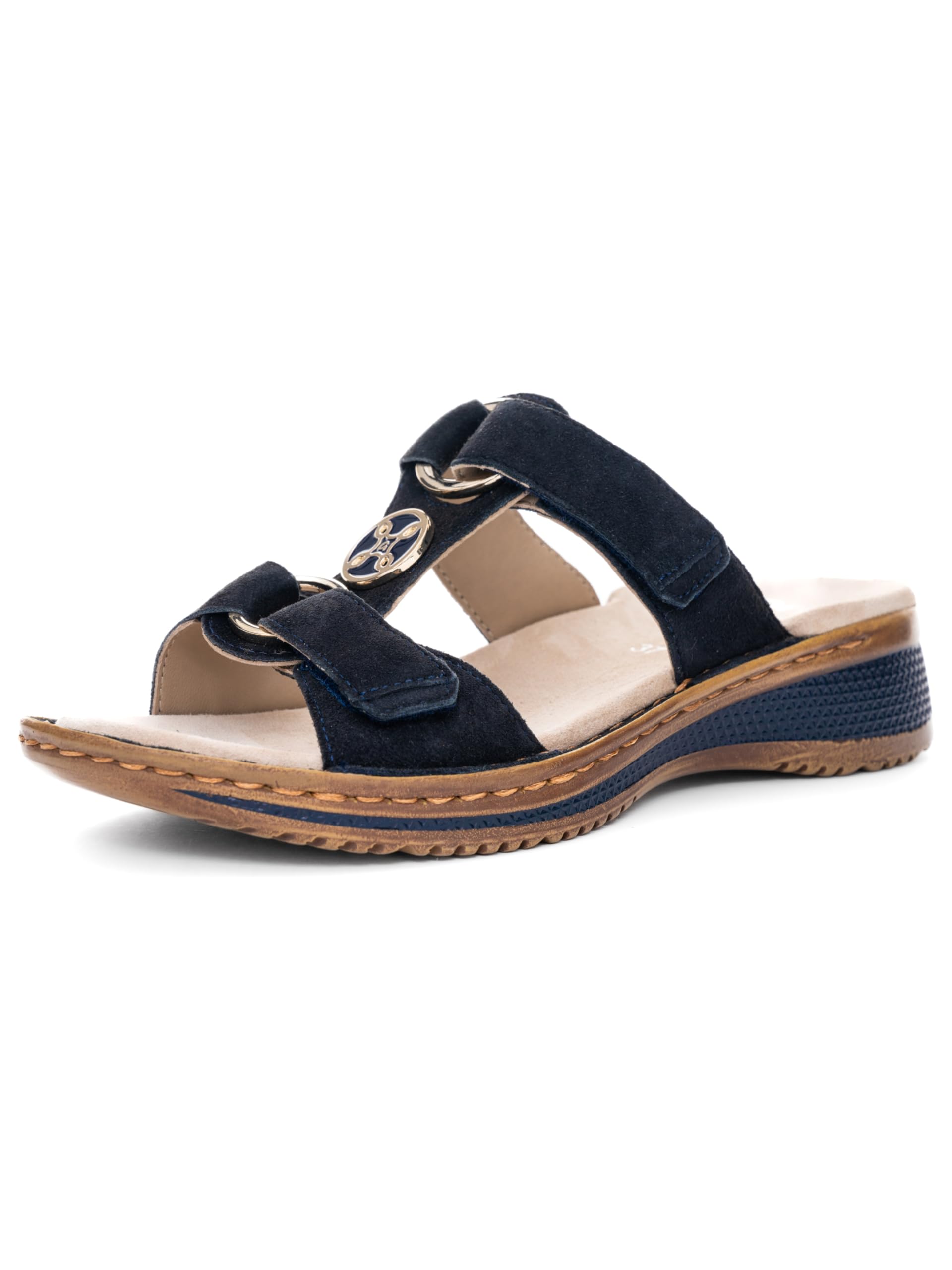 ARA Women Hawaii Moccasin, Blue, 6-6.5 UK
