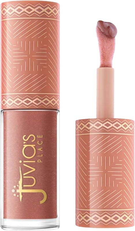Nubian Earth Glass Lip Gloss Mirage - Non-sticky Lip Gloss Makeup, Hydrating, Tinted, Shine & Glow Lip Makeup, Beauty & Personal Care Products for Lips