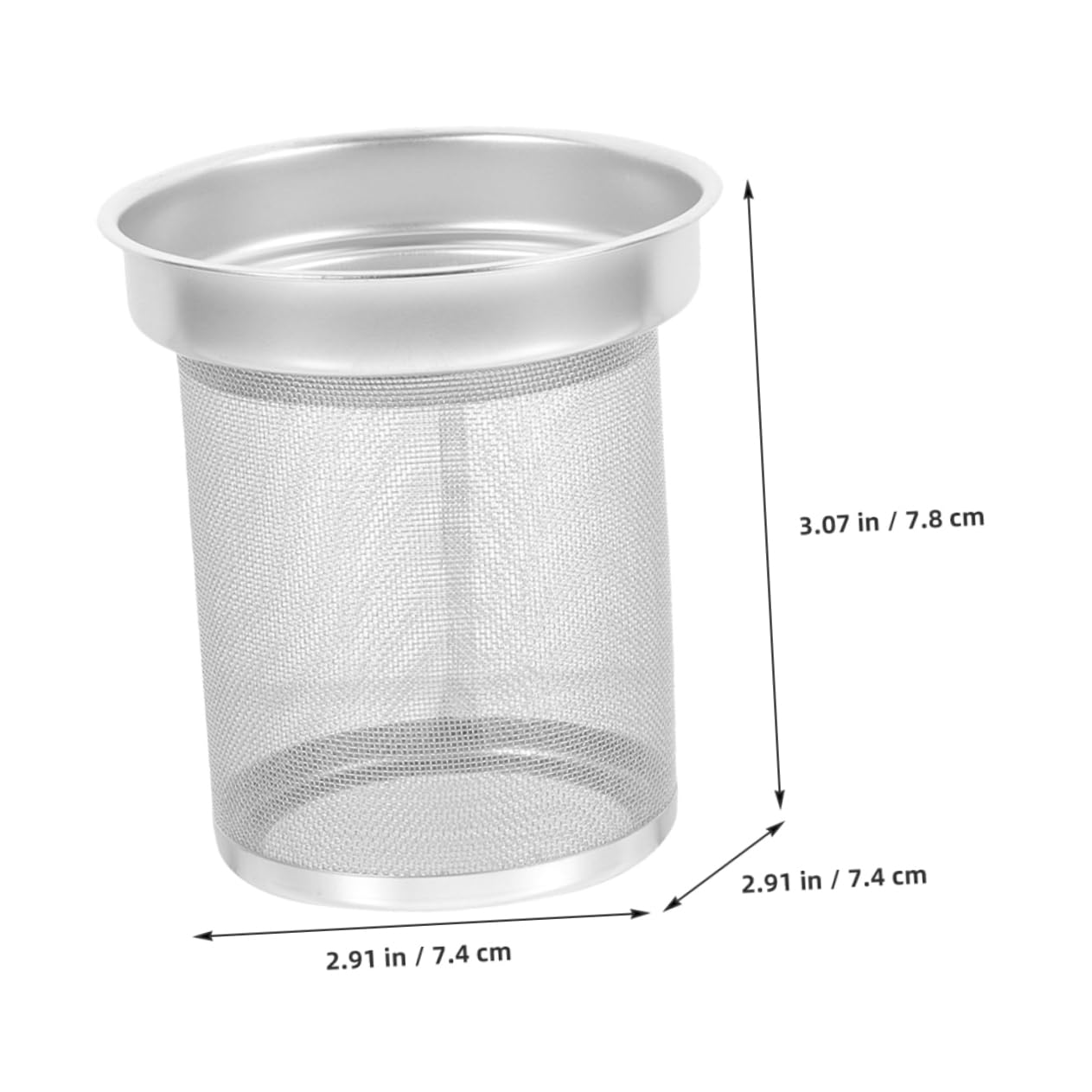 Colador de Té para Tetera Inoxidable Filtro de Malla Fina Reutilizable Práctico y Duradero para Infusión de Sueltas