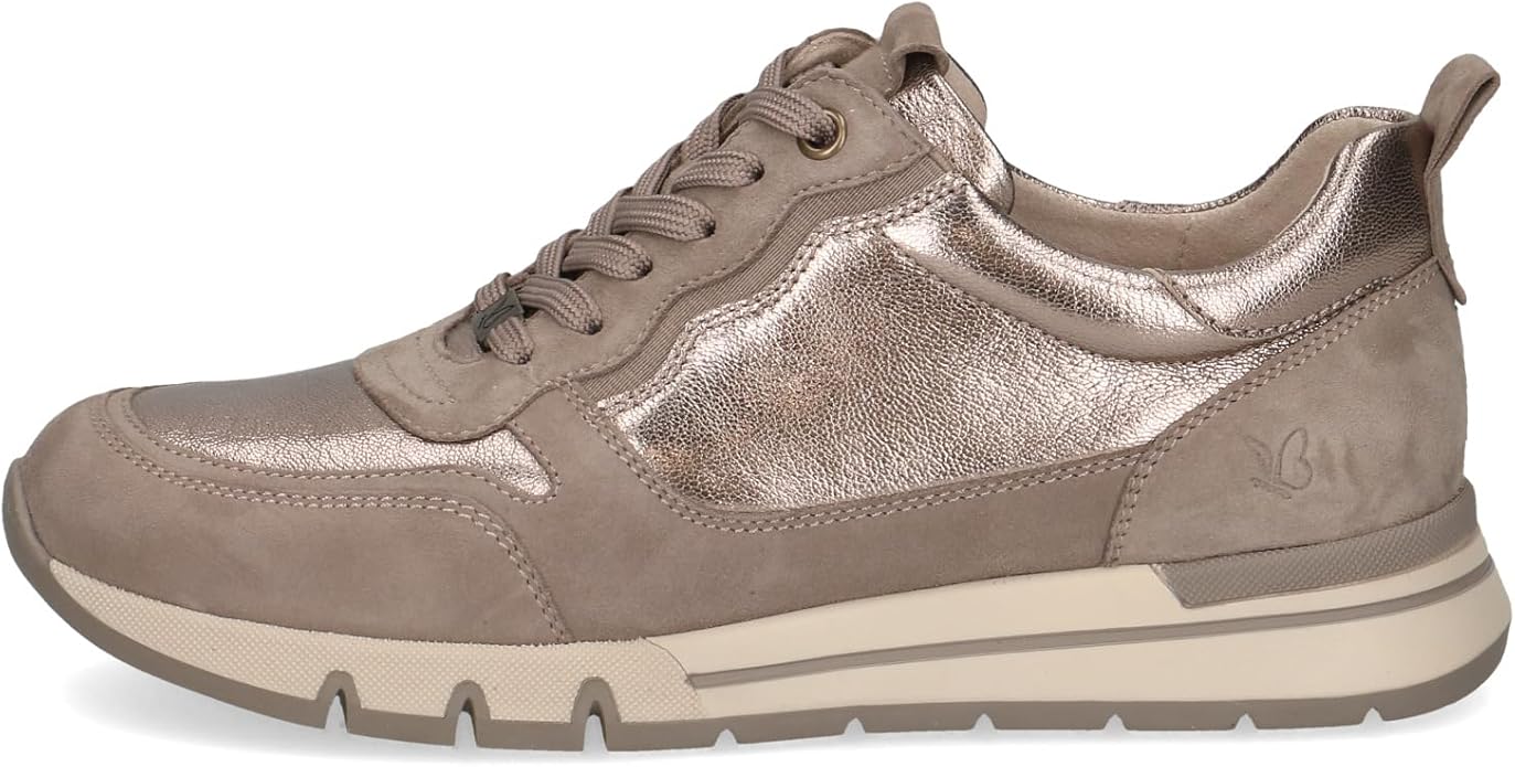 Caprice Dames 9-23702-42 sneakers, MUD Suede, 39 EU, Mud suède., 39 EU