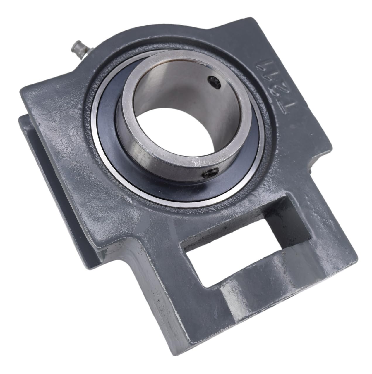 SpinCo 2-3/16" Take-up Ball Bearing Unit UCT211-35, UCST211-35; Interchange with Browning: VTWS235; Dodge: WSTU-SC-203; Fafnir: YTU-2-3/16; Link-Belt: TH3-U200N-2-3/16
