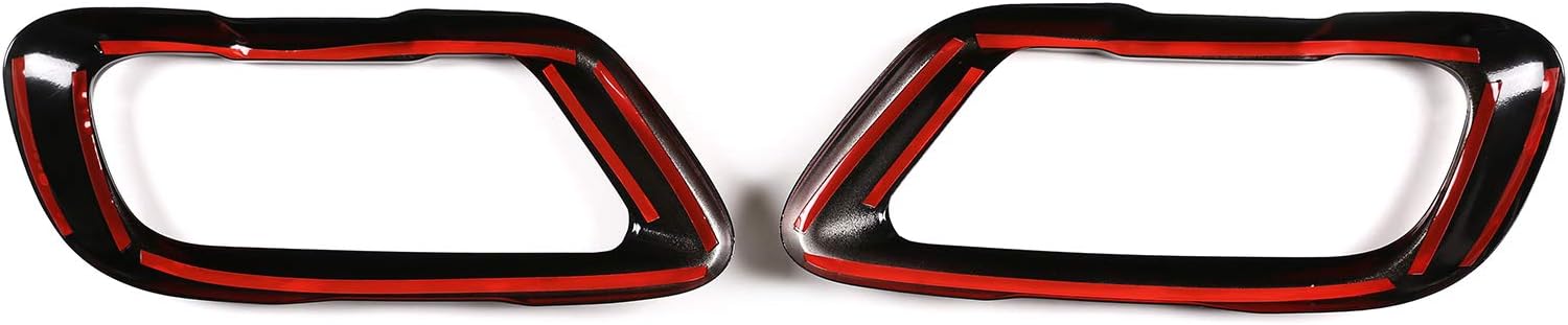 YIWANG Stainless Steel Exterior Accessories Exhaust Muffler Tail Pipe Trim Cover 2pcs For BMW X5 G05 X7 G07 2019-2021 M Sport Version