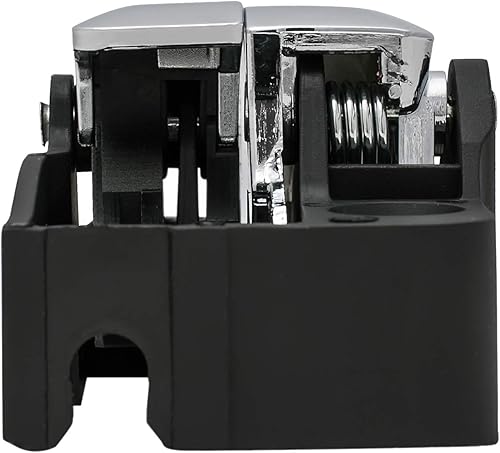 Miniatura 8 de DEAL AUTO ELECTRIC PARTS Kit de reemplazo de manija de puerta interior cromada, 2 piezas, para pasajero trasero y conductor, compatible con 06-12