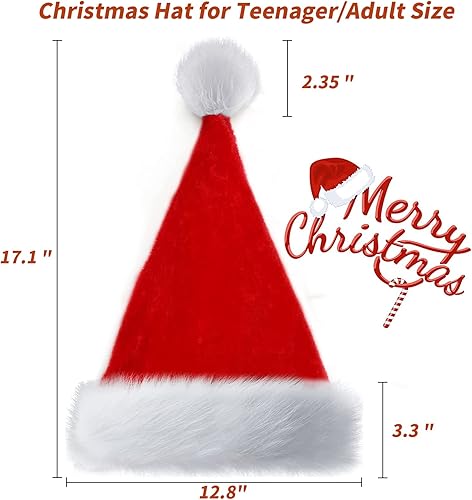 Miniatura 10 de MSQ Bolsas de regalo para decoración de Navidad, 6 bolsas de caramelos, pantalones de Papá Noel, bolsas de regalo encantadoras para botellas de vino