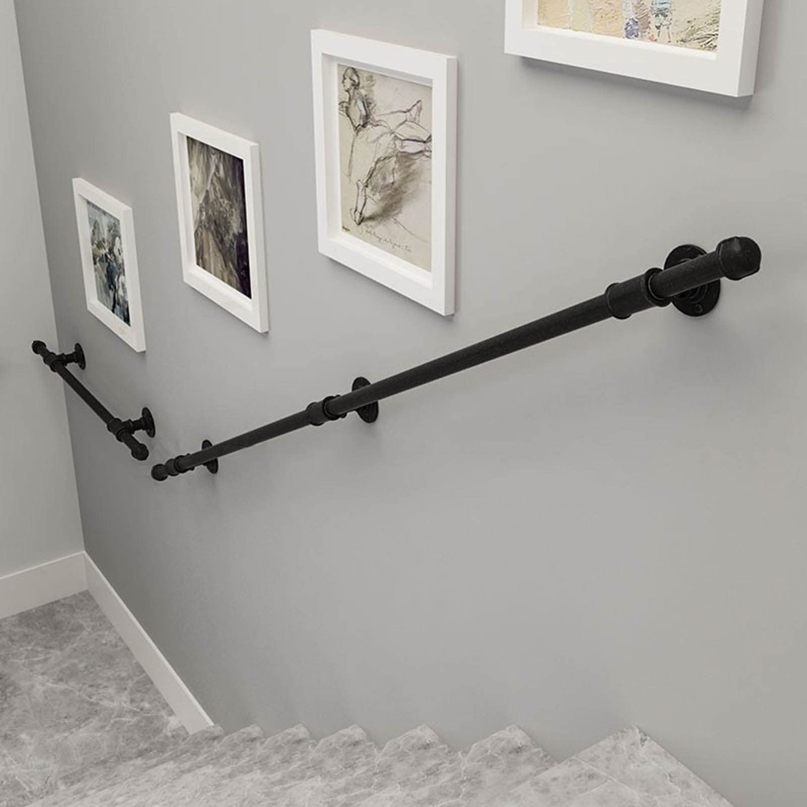 Balustrade intérieur extérieur en fer forgé pour marches