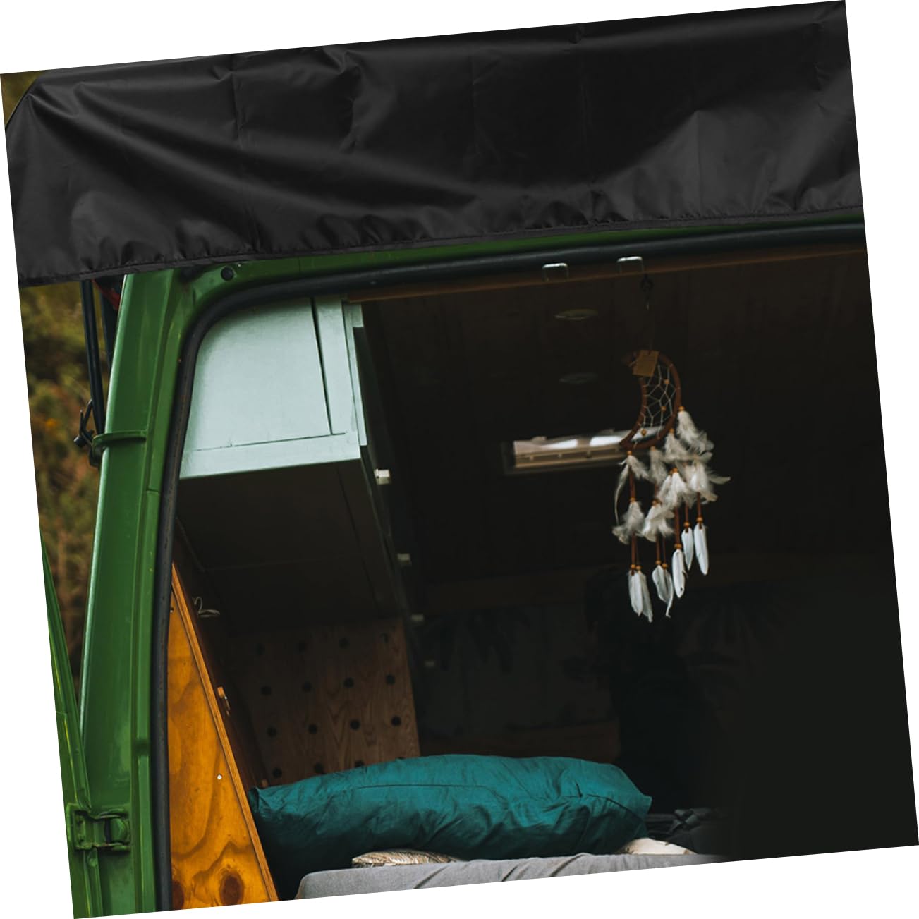 GALPADA Parasole 176x114cm Portellone Posteriore Oxford Camper per Protezione UV Copertura per Vacanze Estive All'aperto e Campeggio
