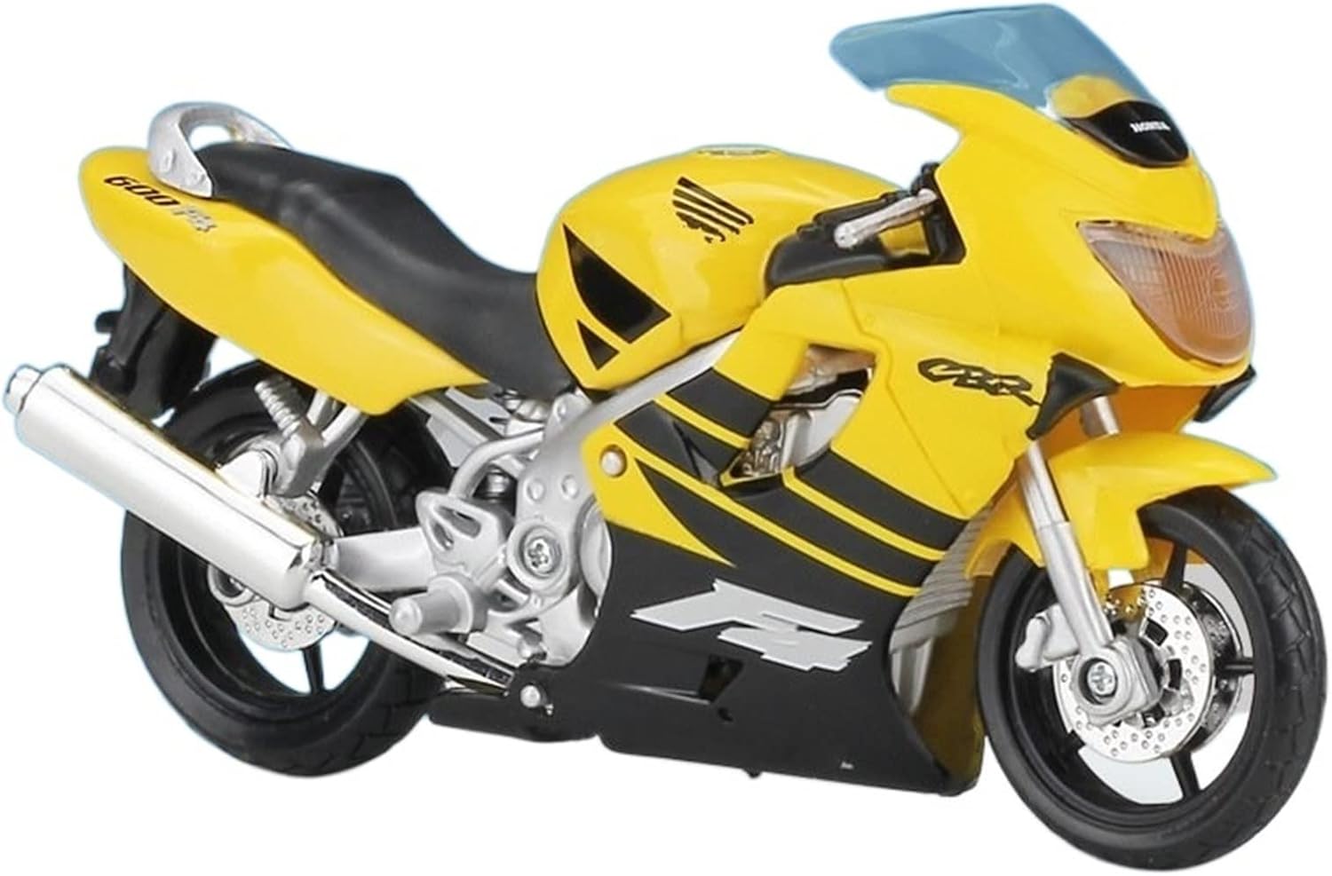 Motorcycle Model For Honda NR, CBR 1000RR, 1:18 Faithful To The Original Scale Vehicle Model Alloy Simulation Motorcycle Racing Street Car Miniature Sculpture Ornaments Holiday Giftcd+(CBR 600F4)