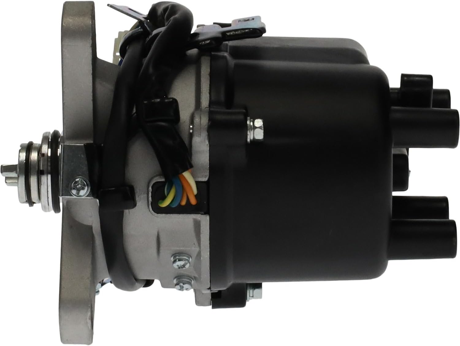 RAREELECTRICAL Ignition Distributor With Cap And Rotor Compatible With 1988-1991 Honda Civic Si Ex Lx Dx Rt 4Wd Crx Si Hf 1.5L 1.6L 1493Cc 1590Cc L4 Sohc 30100-Pm6-006 30100-Pm6-A02 Td-02U