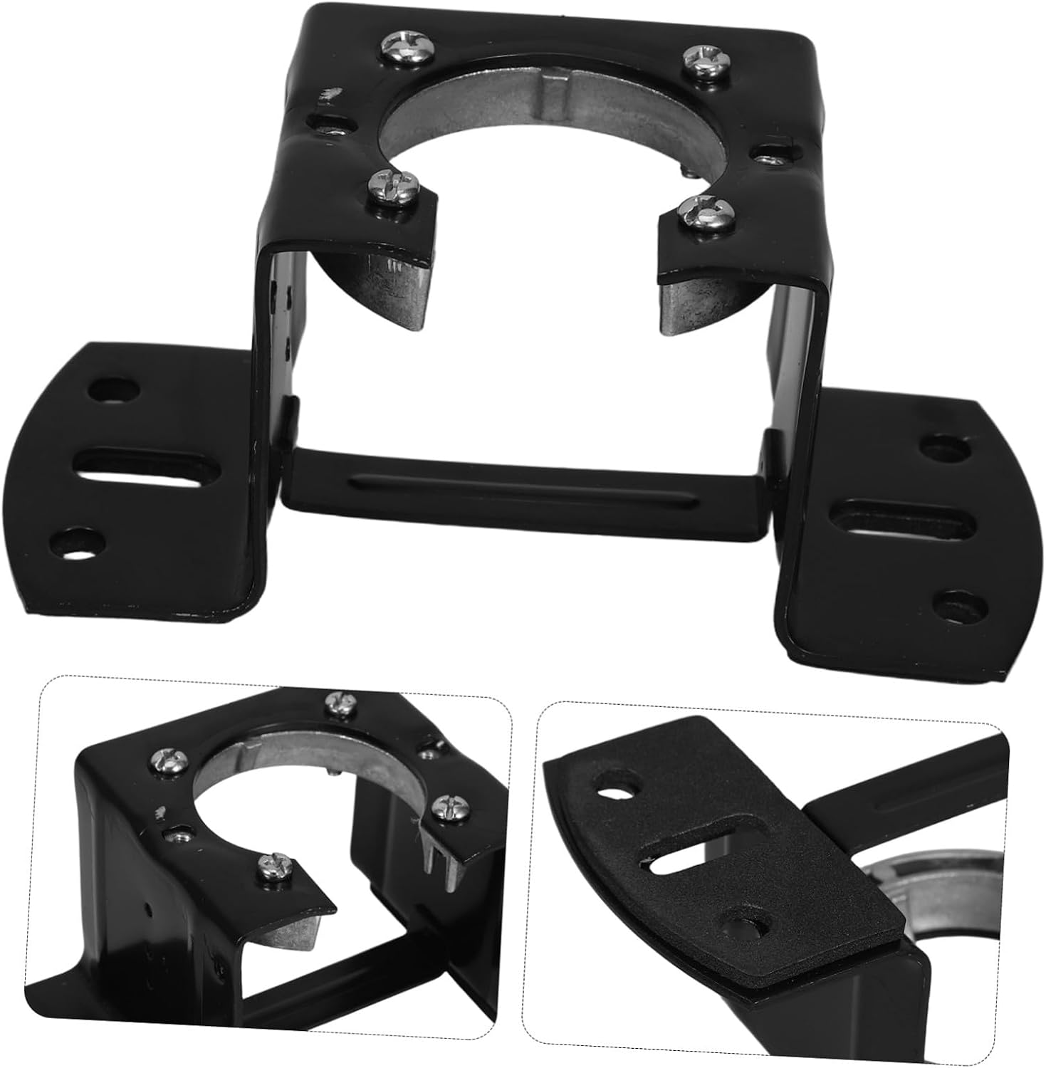Ceiling Fan Mount Bracket Heavy-Duty Iron Construction Reinforced Stability Balanced Operation Hanging Fan Rack for Secure Installation