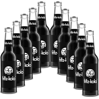Fritz-kola 10 Bottles 0.33 L with Reusable Deposit