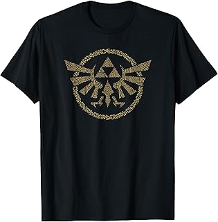 The Legend of Zelda Tears of The Kingdom Hyrule Badge T-Shirt