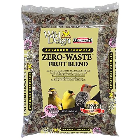 Wild Delight Zero-Waste Fruit Blend Bird Food, 5 Lb Cover