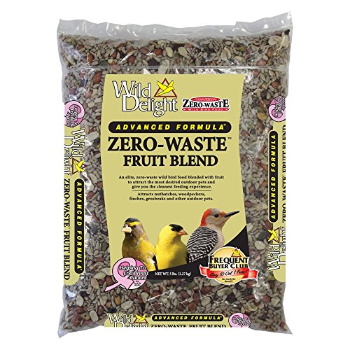 Wild Delight Zero-Waste Fruit Blend Bird Food, 5 Lb