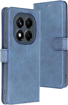 UnDePlus Xiaomi Redmi Note 15 Pro 5G ile uyumlu K l f Deri Deluxe C zdanl  Kapakl  Case