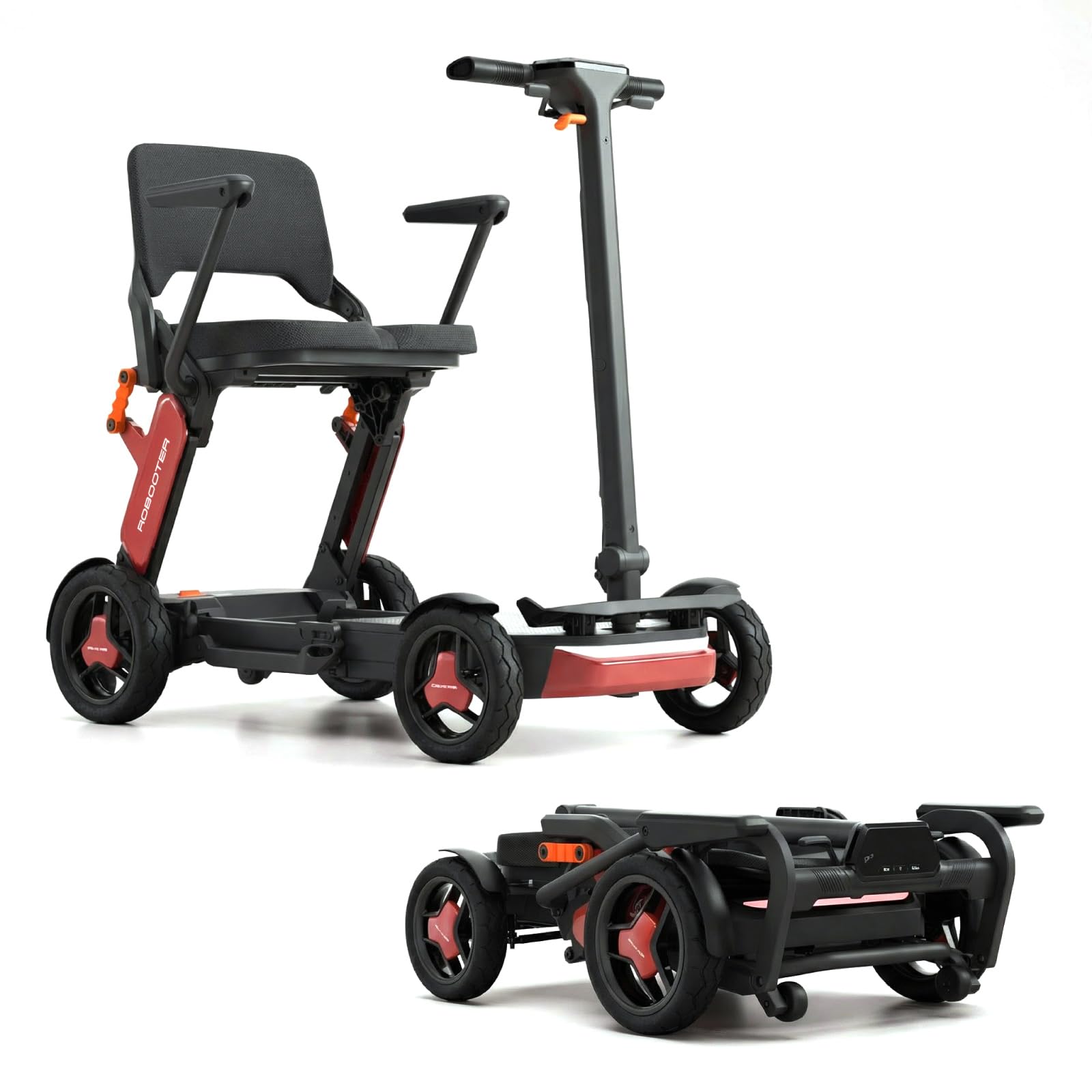 Amazon | 電動車椅子 軽量 ROBOOTER J+VISION 折りたたみ式 5秒で 