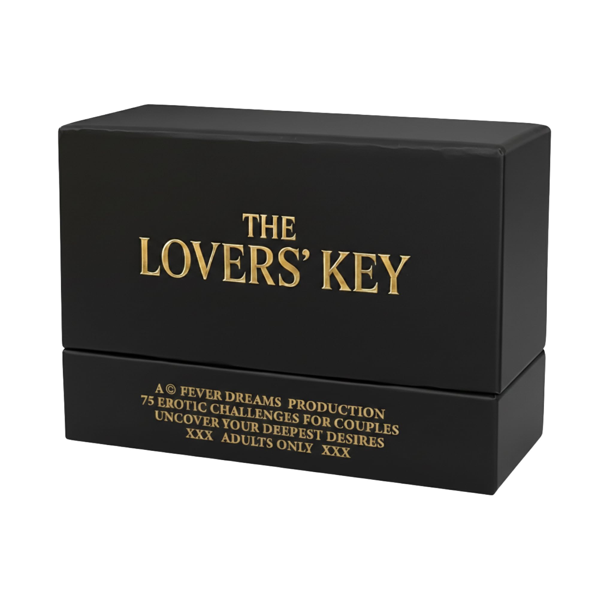 Fever Dreams The Lovers Key - Adult Card Game for Couples | 75 Exciting Challenges & Secret Desire Envelope Game | Romantic Roleplays, Dares & Adventures for Two | Ages 18+