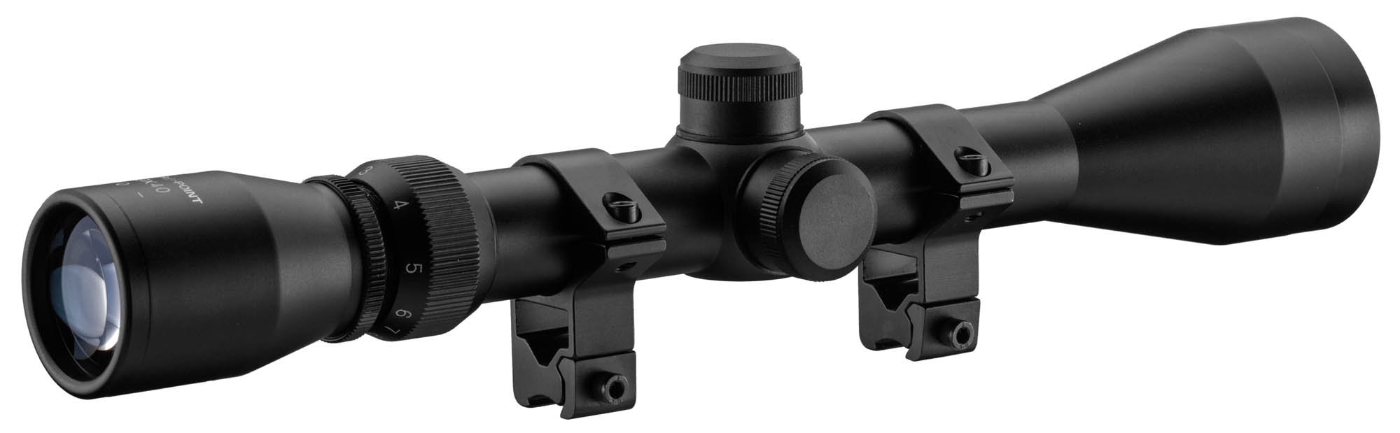 RTI Lunette de tir 3-9x40 Noir Aluminium 40 mm 3x-9x Montage Picatinny 31.5 cm 390 g 2 ans