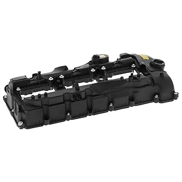 11127570292, Cylinder Head Engines Valve Cover Reliable Wearproof Black Auto Parts with Gasket for Repair