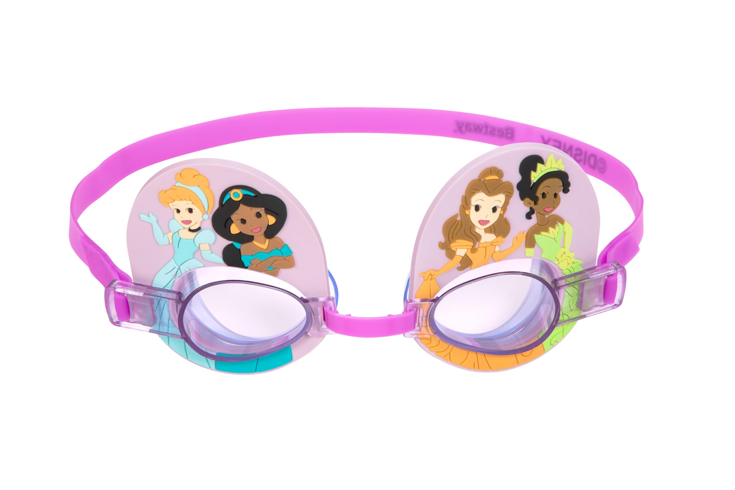 Bestway 9102U Occhialini Da Nuoto Principesse Disney, 3+ Anni-image