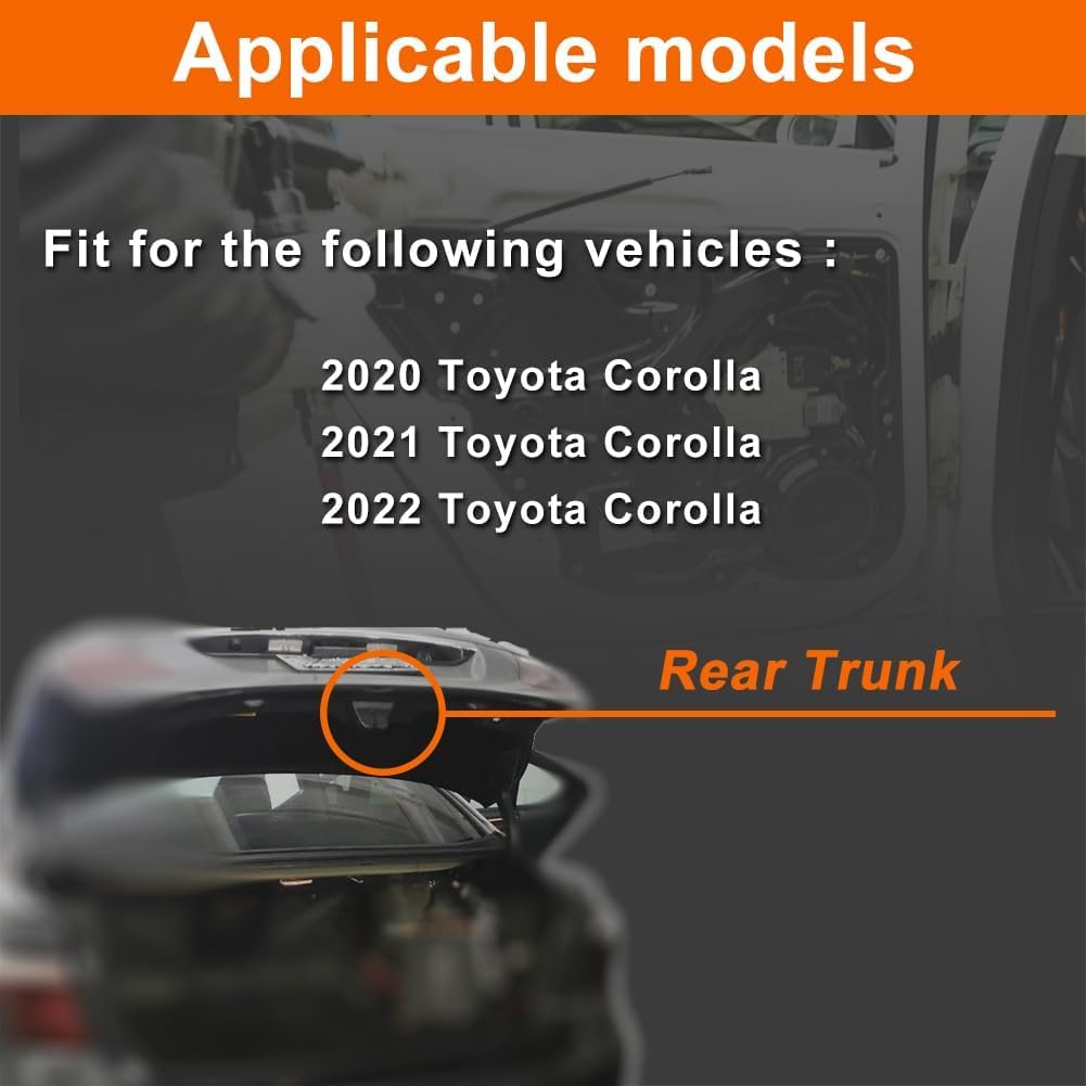 Tailgate Lock Actuator Compatible with 2020 2021 2022 Corolla Rear Trunk Deck Lid Release Latch Assembly