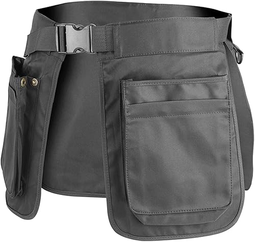 Riñonera multifuncional Deportes al aire libre Multi-bolsillo Impermeable Cremallera Delantal Riñonera Gran Capacidad Montañismo Viaje para Hombres