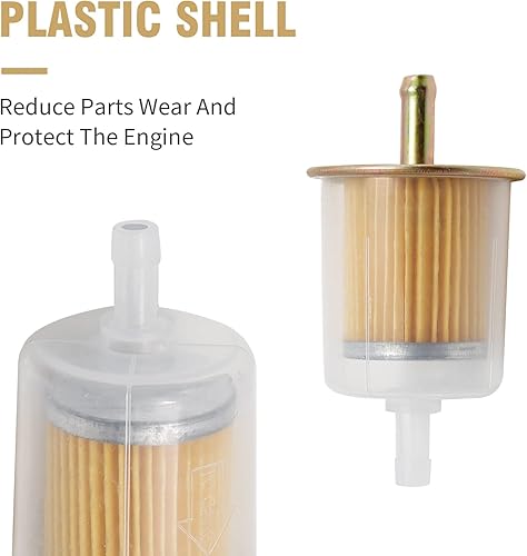 Miniatura 5 de Filtros de combustible en línea 3/8 para tractores industriales, automóviles, camiones, motocicletas, motor de gasolina en línea, filtro de