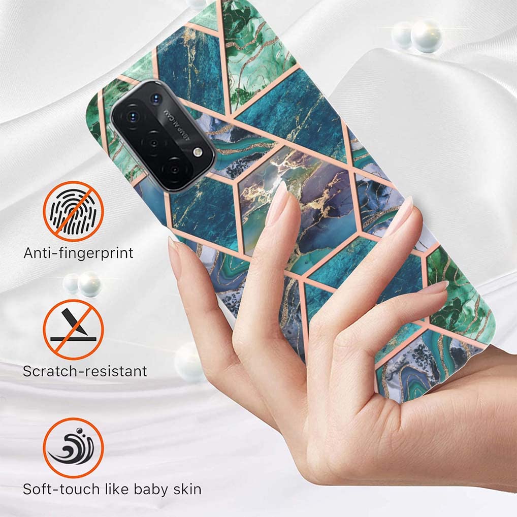 SEAHAI Cover per Oppo A74 5G / Oppo A54 5G, Custodia Protettiva Ultra