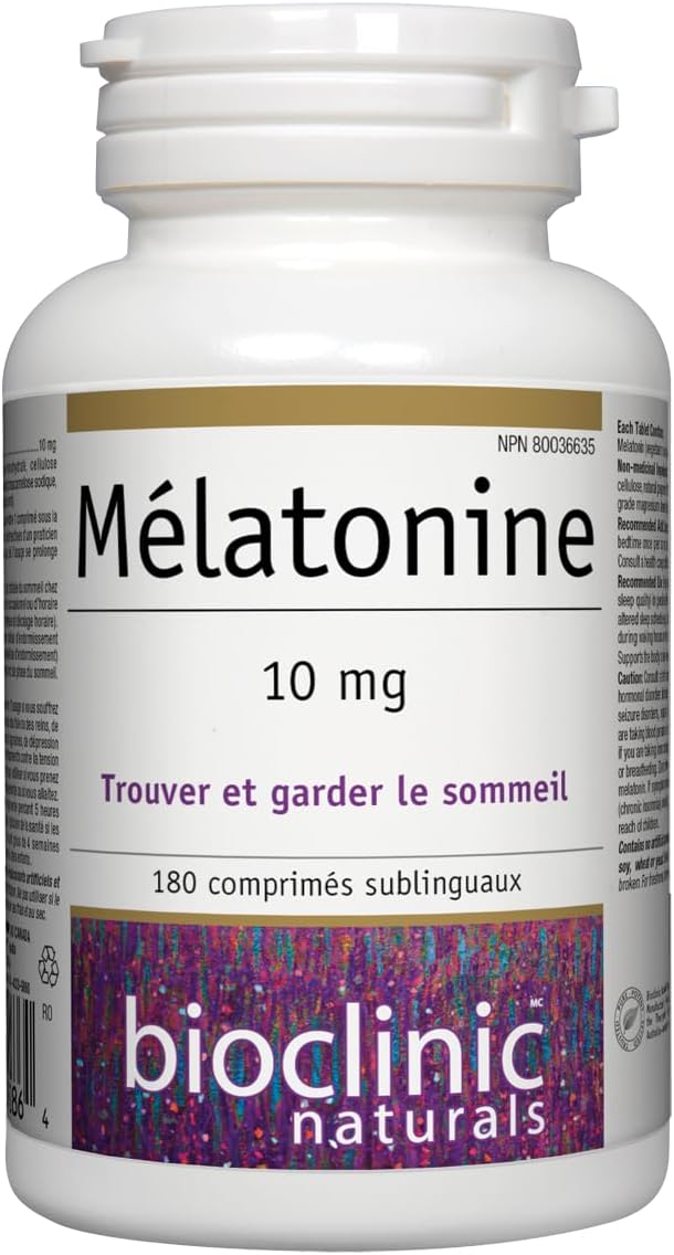 Bioclinic Naturals - Melatonin 10 mg 180 Tablets