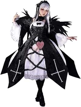 ローゼンメイデン 水銀燈 コスプレ フルセット Amazon.co.jp: [INLIMA] ローゼンメイデン 水銀燈 コスプレ衣装+