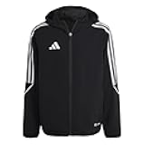 Kids Boys Tiro23 League Windbreaker Soccer Cleats Full Zip - White