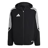 Kids Boys Tiro23 League Windbreaker Soccer Cleats Full Zip - White