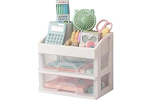 MLAFE Kawaii Cosmetic Storage Box: A Delightful Organizer for All Your Makeup Essentials