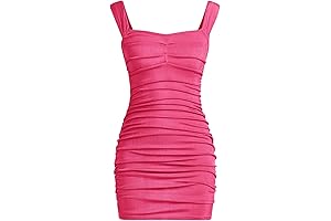 Youthful Charm: Girl's Ribbed Knit Bodycon Dress for Radiant Summer Style