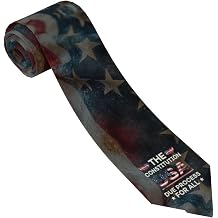 Ties for Men The Constitution USA Due Process for All Great Weddings Dances Dads and Groomsmen Modern Business Gift