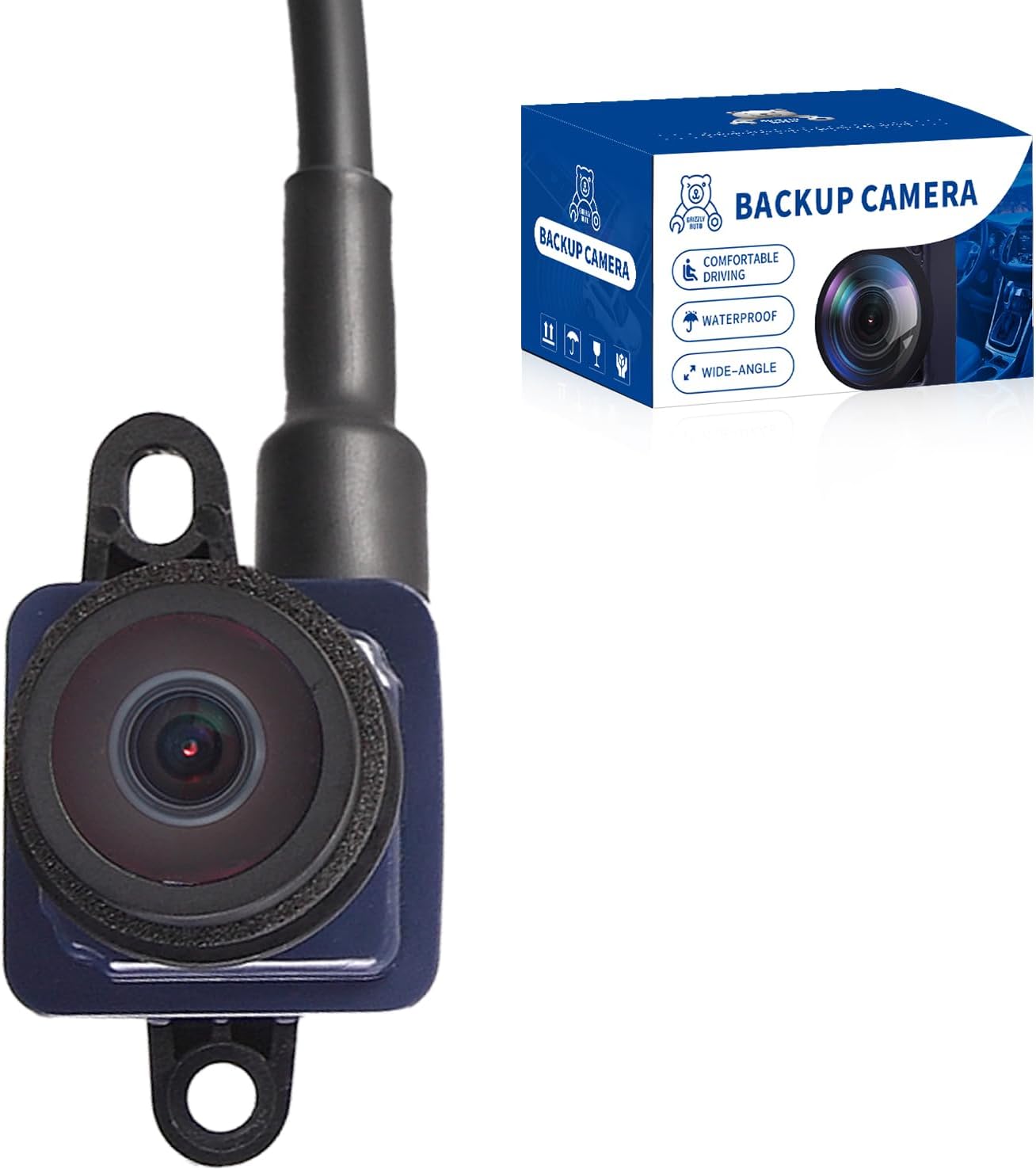 Rear View Backup Camera Replacement for Jeep Grand Cherokee 2011-2013, for Dodge Durango 2011 2012 2013 V6 3.6L V8 5.7L Parking Assist Camera Replace 56054059AD 56054059AE