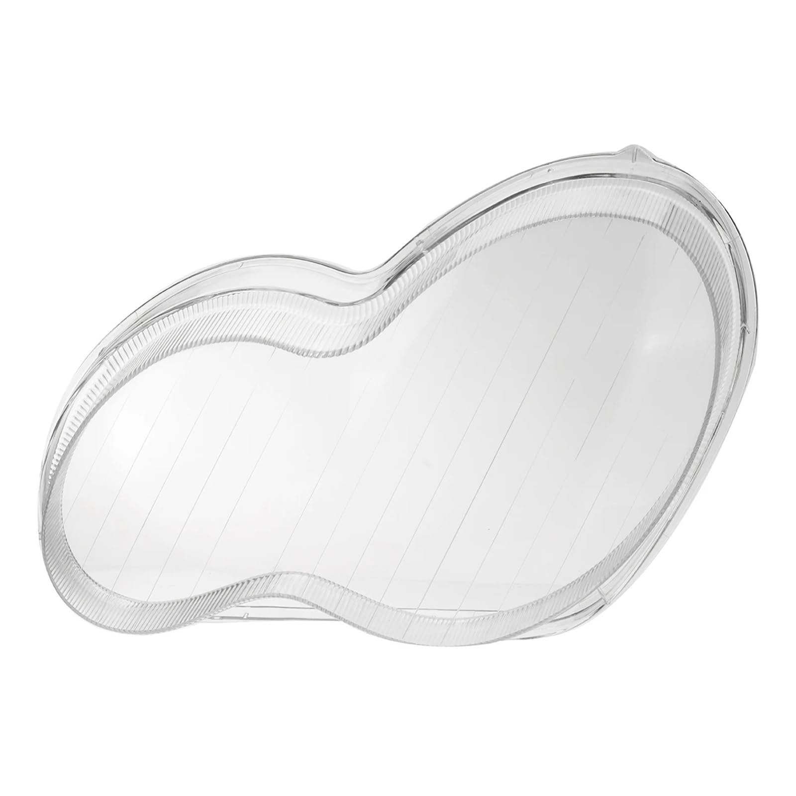 Cubiertas Cristal Faros Para Benz para Clase C W203 2001-2007 lente de faro delantero de coche cubierta de cristal cubierta de faro Tapa Lente Faro (Tamaño : Izquierda)