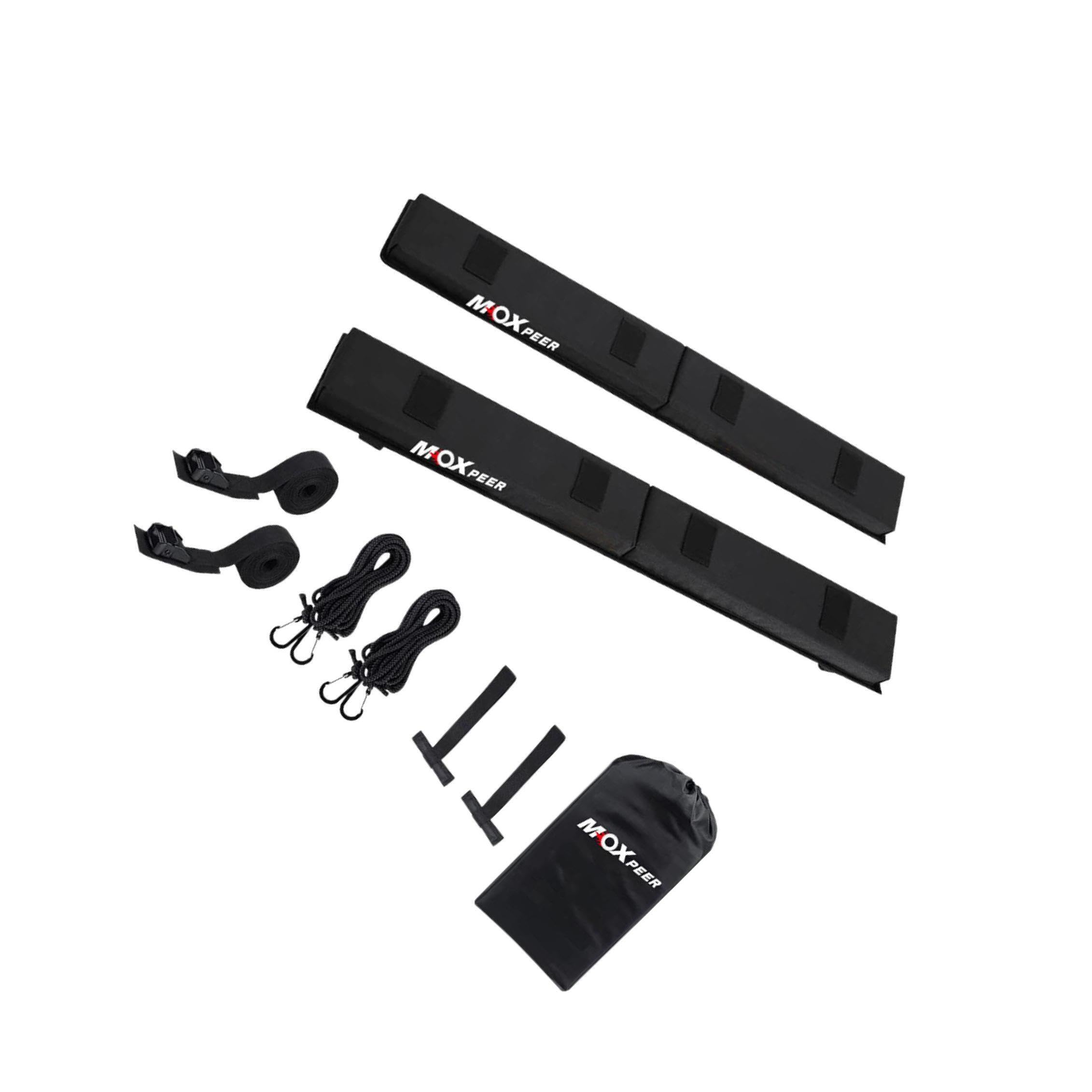 Accessori per Portapacchi con Cuscini Morbidi per Il Trasporto di Canoe e Paddleboard, veloci e Comodi. Portapacchi Pieghevoli, per Sistema di Trasporto Bagagli per Auto,