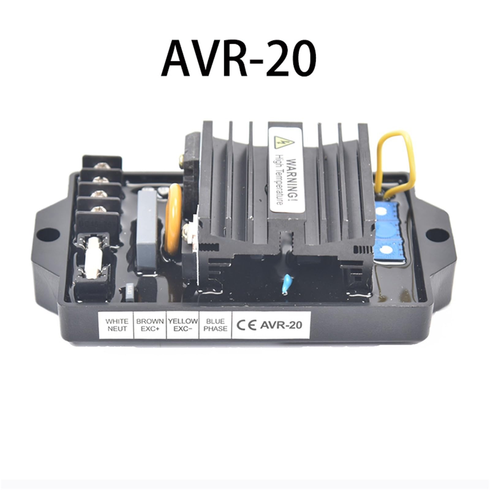 1 unidad AVR-20 AVR20 AVR, generador, regulador de voltaje automático, estabilizador sin escobillas, módulo control, piezas diésel